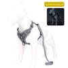 Adjustable Cat Harness and Leash Sets Vest Style Reflective No-Pull Chest Strap Breathable Kawaii Mesh Pet Harnesses Walking