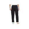 Jordan Pocket Detail Logo Print Straight-Leg Casual Pants Men Bottoms Black DQ8054-010