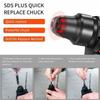 50-60Hz Brushless Electric Rotary Hammer 19800mAh Rechargeable Multifunction Electric Hammer Impact Power Drill Tool with Battery