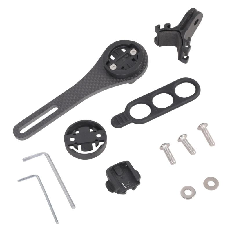 Bike Cycling Computer Stopwatch Bracket Speedometer Mount Holder Extension Bracket Handlebar Mounted Front Holder 1