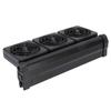 Aquarium-Kühlventilator 2 Geschwindigkeiten Einstellbarer Winkel 3 Köpfe Aquarienventilatoren für Pflanzen-Garnelen-Becken