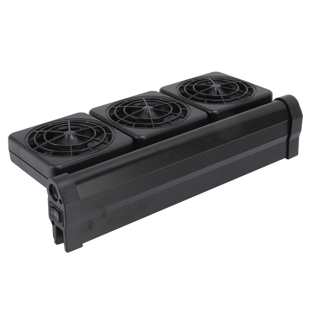 Aquarium-Kühlventilator 2 Geschwindigkeiten Einstellbarer Winkel 3 Köpfe Aquarienventilatoren für Pflanzen-Garnelen-Becken