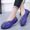 Women Flats Genuine Leather Fashion Tenis Women Shoes Moccasins Ballet Flats Slip On Women Shoe Black  De  Plus Size