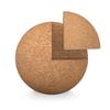 Cork Peanut Yoga Massage Ball for Muscle Relaxation
