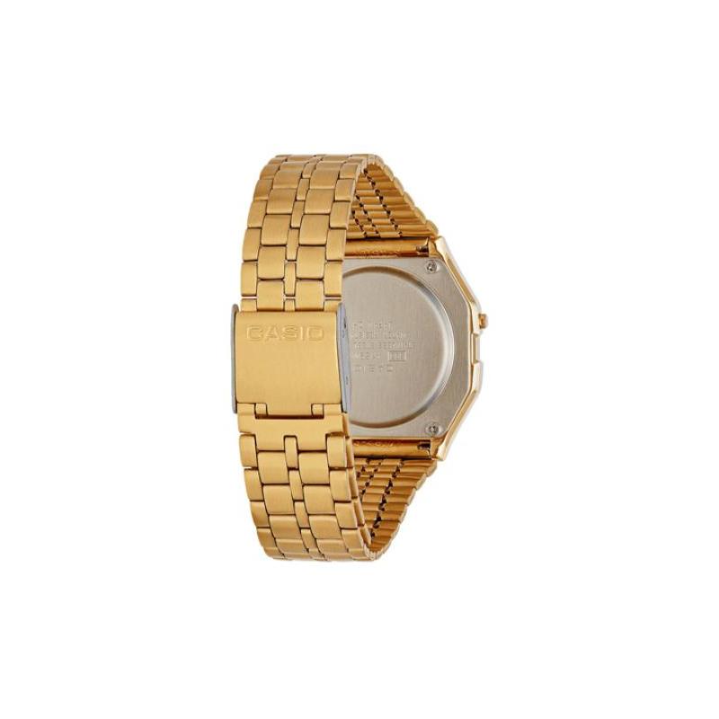 Casio YOUTH series - small metal squares, fashionable, retro, trendy, business casual, versatile small squares, LCD display square, A159WGEA-1DF