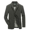 Blazer Jacke Herren Baumwolle Gewaschen Anzug Mäntel Lässig Schmal Geschnitten Business Jaqueta Masculina Oberbekleidung Bomberjacken