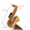 Acetate Hair Clip With Cartoon Tape Piano Design Musical Note Cassette Style For Trendy Women