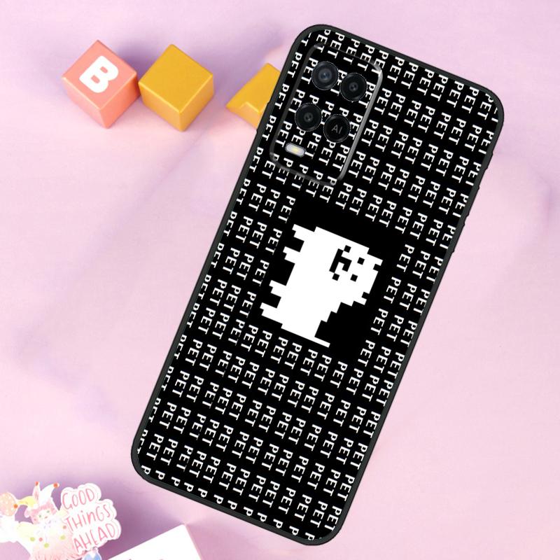 Undertale Annoying Dog For OPPO A17 A16 A15 A98 A78 A58 A54 A74 A94 A53S A57S A52 A72 A77 A5 A9 A53 A76 A96 Case