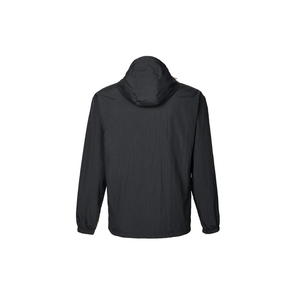 adidas Neo Sport Woven Alphabet Hooded Jacket Men Outerwear Black HS8850