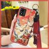 Phone Holder For Mom Phone Case For TCL 305i/5164D Anti-dust Soft case Chinese style Elderly lady Ring Anti-knock
