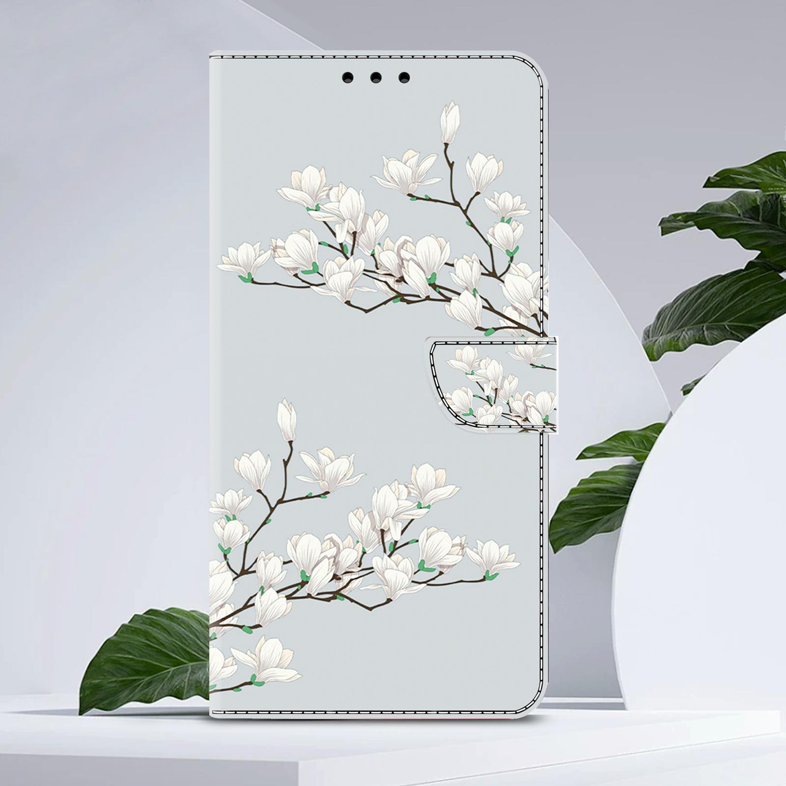 Магнитная книжка из кожи для Samsung Galaxy A03S A04S A05S A12 A13 A14 A15 A16 A25 A26 A35 A36 A55 A56 Расписной чехол-кошелек Galaxy A12 gray