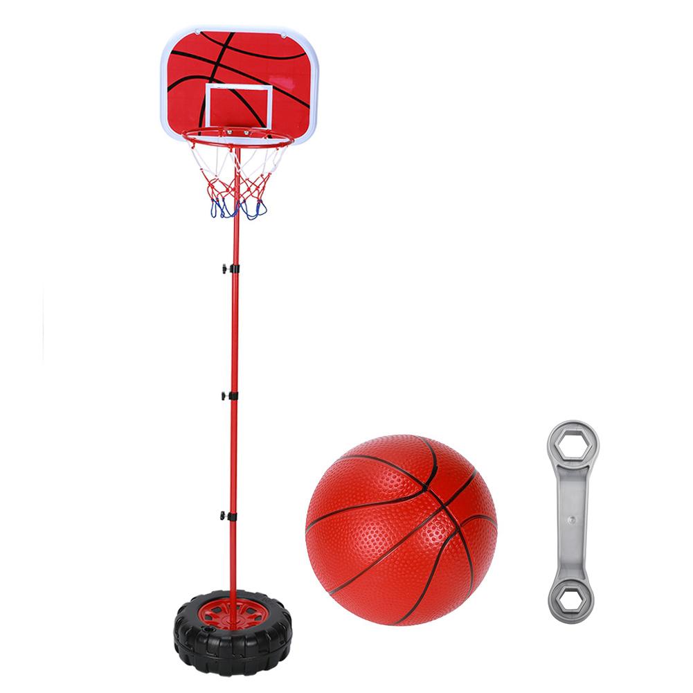 

Height Adjustable Children Basketball Backboard Stand Outdoors Sports 1.52m