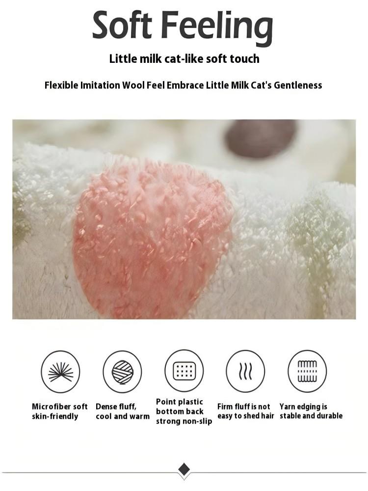 Christmas Snowman Christmas Tree Pattern Carpet Living Room Bedroom Holiday Decoration Carpet Home Decoration