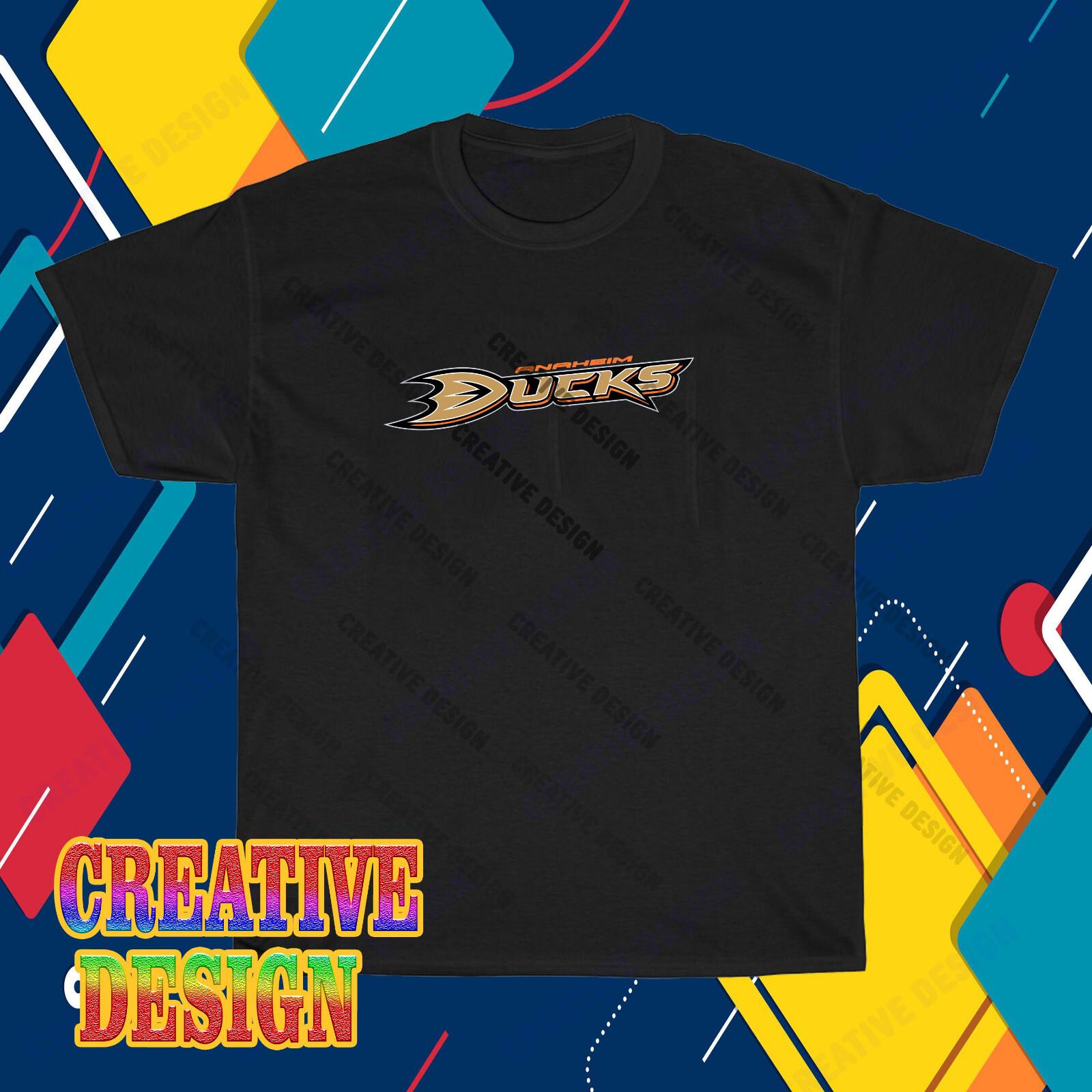 New Mighty Ducks Anaheim Logo T-Shirt S