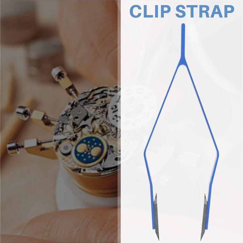 ABWR-Stainless Steel 7825 V Type Rlx Watch Spring Bar Tweezers For Watch Repair