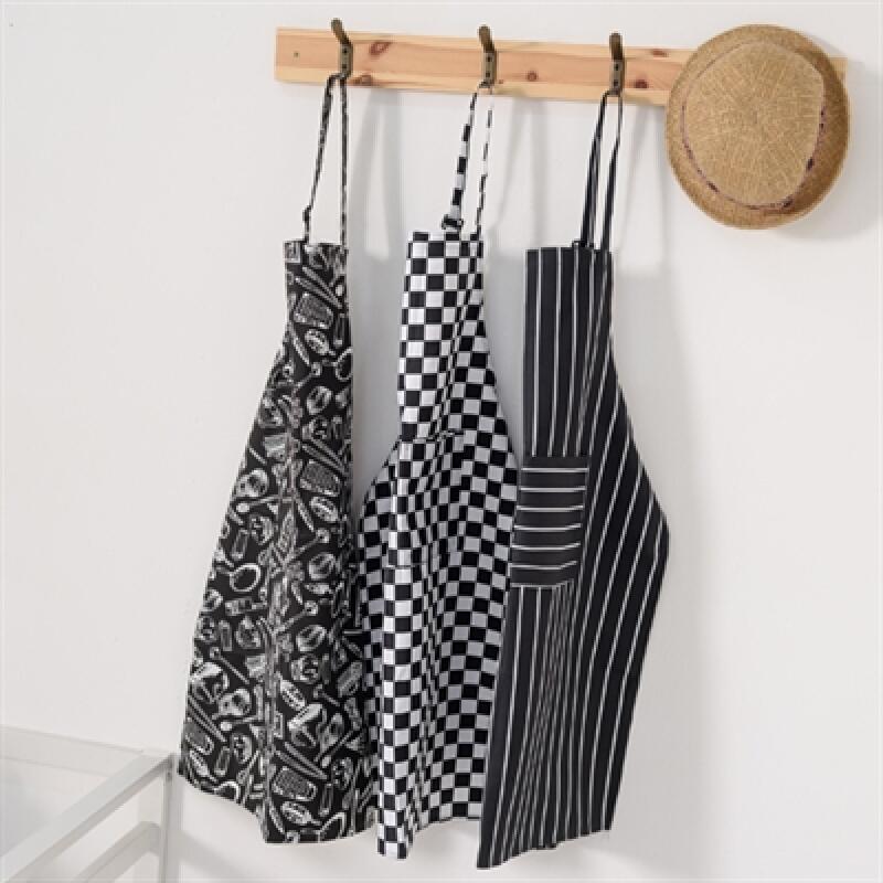 Simple pattern apron Stripe