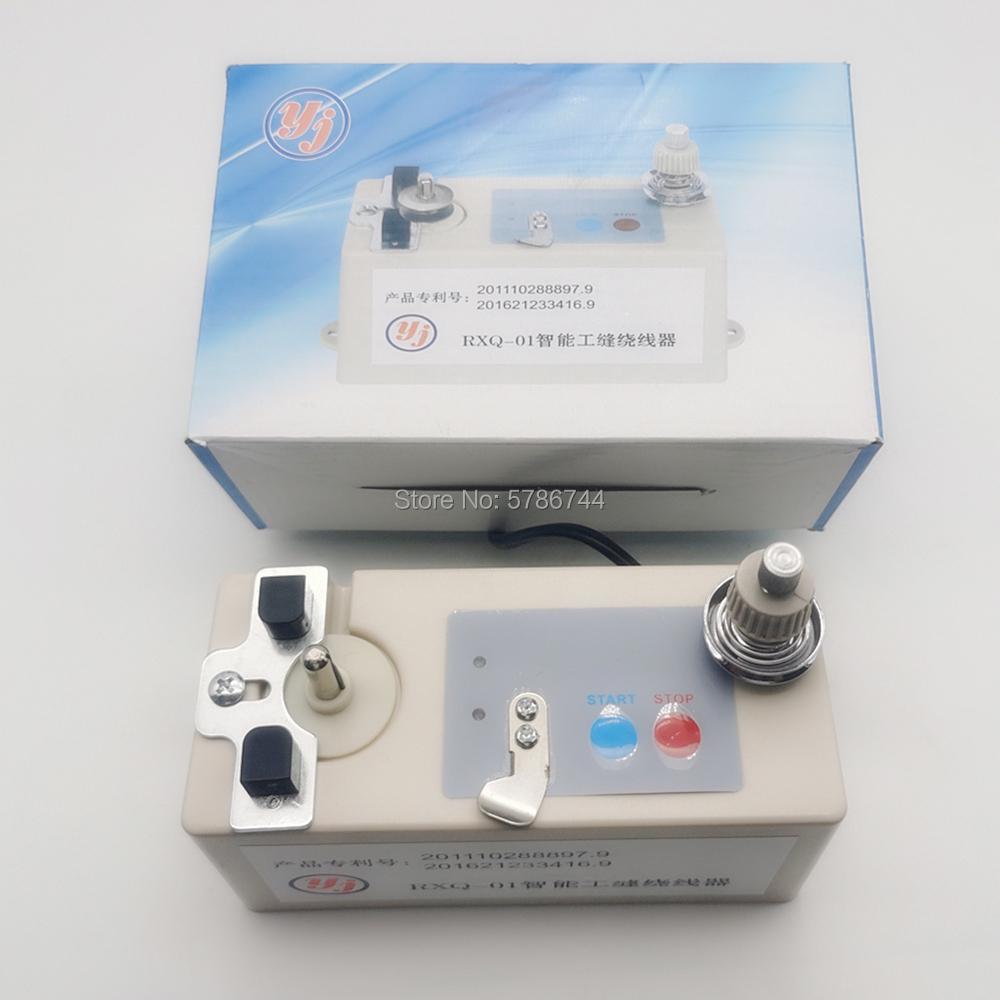 RXQ-01 Best Quality Sewing Machine Part Bobbin Winder Inteligence Bobbin Winder for Lockstitch Sewing Machine 220V Voltage