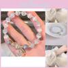Fashionable Eye Cats Crystal Bracelet For Women 2024 Summer Trendy Jewelry