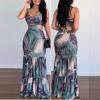 2026 Spring Casual Women's V-neck Pencil Dress Strap Long Dress