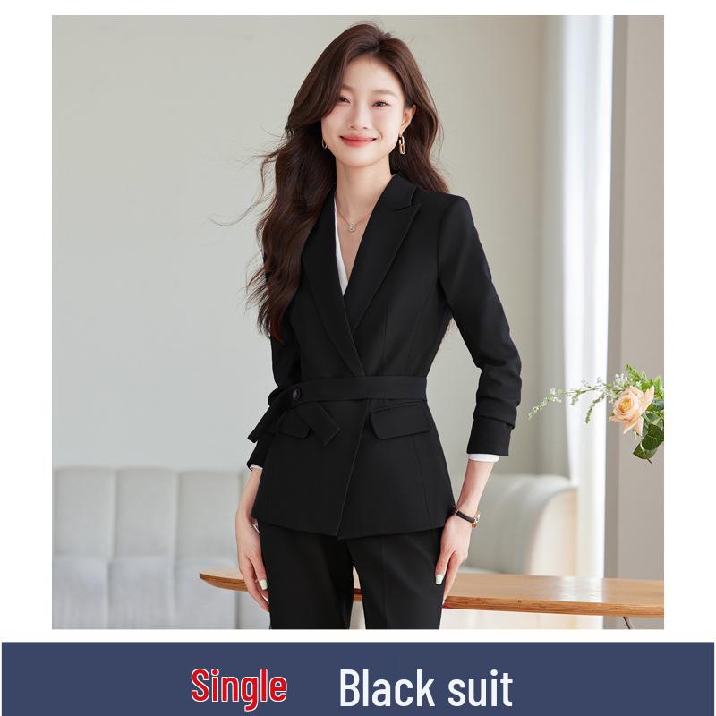2024 Autumn/Winter Women's Versatile Professional Suit Set with Blazer