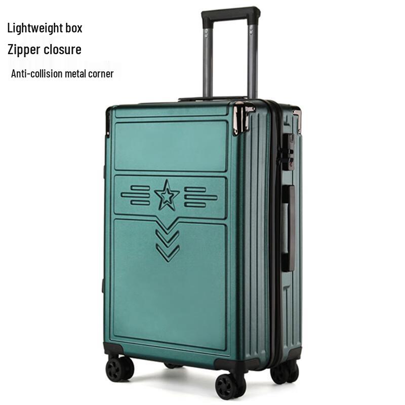 YISHIDUN 20-inch Military Style Hardshell Carry-on Luggage