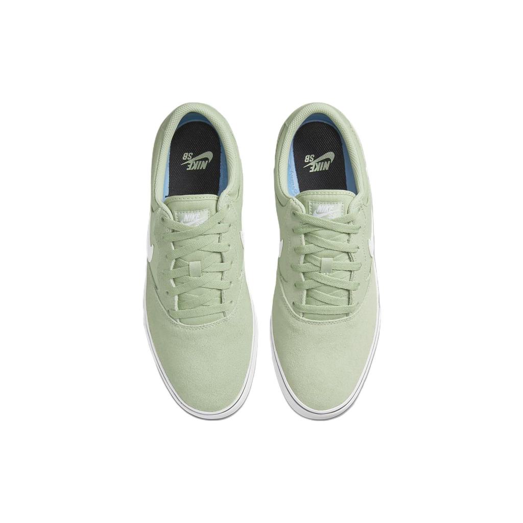 Nike SB Chron 2 Fabric Leather Slip-Resistant Shock Absorbing Durable Lightweight Low-Top Skate Shoes Unisex Sneakers Green DM3493-301