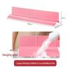 Silicone Non-Slip Sink Splash Guard with Suction Cups - Water Barrier & Separator