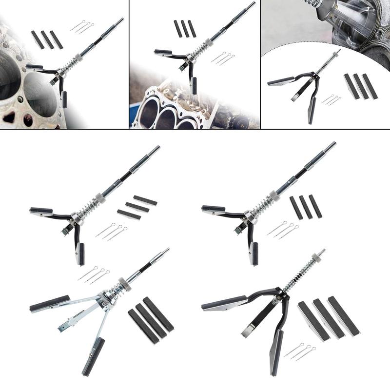 Engine Cylinder Hone Tool Set Sturdy Accessories Replace Adjustable Deglazer