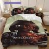 Whispers Annabelles Curse Three-piece set (1 * duvet cover + 2 * pillowcase, without core) 2D Flat Christmas birthday gift Soft and comfortable