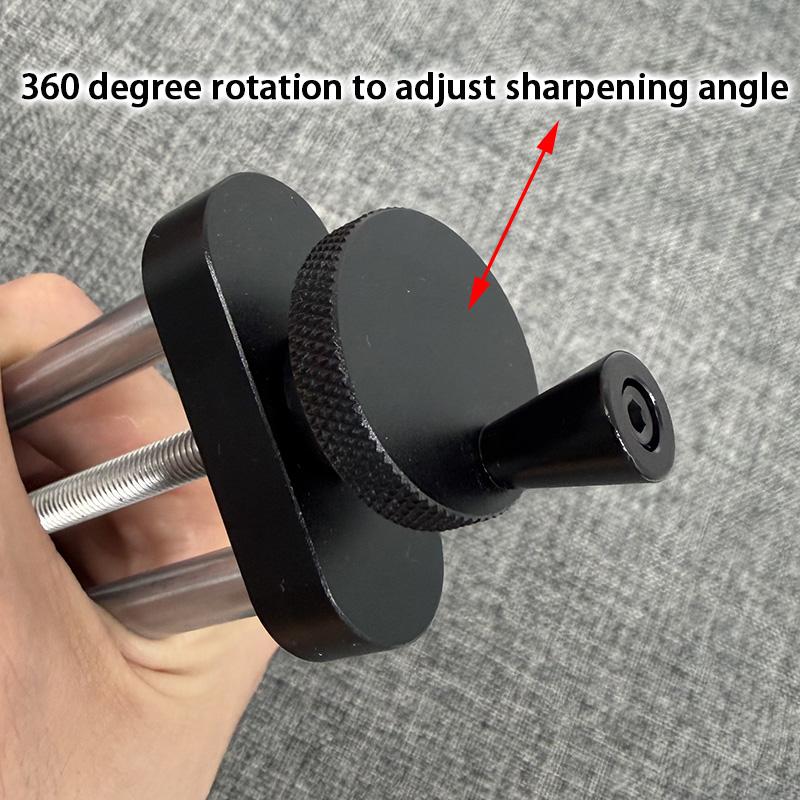Professional Fixed-angle Knife Sharpener, Diamond Whetstone Set, Accurately Adjusts The Sharpening Angle, 360°Rotating Knife