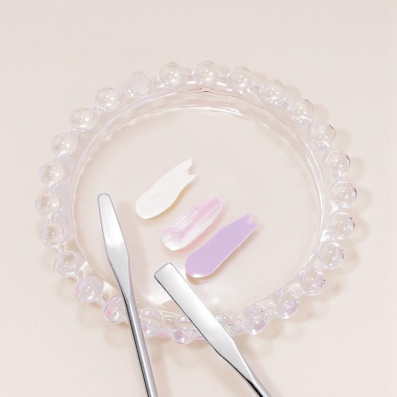 Bastoncino Mescolatore Crema Ombretto per Nail Art Metallo Inossidabile Strumento Mescolatore Gel Spatola Spillo Accessori Unghie E Strumenti Mescolazione Pigmenti
