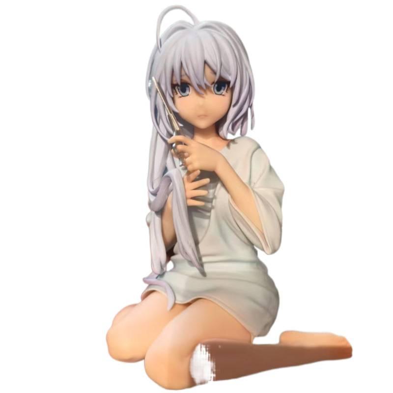 Witch Journey Sitting Pajamas Irena Figure Anime Peripheral Beautiful Girl Car Tabletop Ornament Statue Model