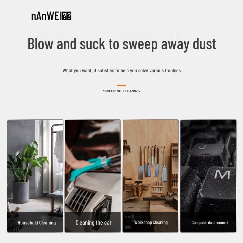 Nanwei Cordless Lithium Dust Blower for Electronics and Cars