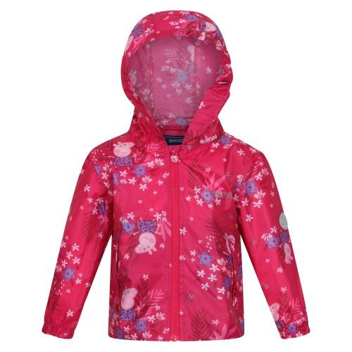 Regatta Childrens/Kids Peppa Pig Packaway Waterproof Jacket
