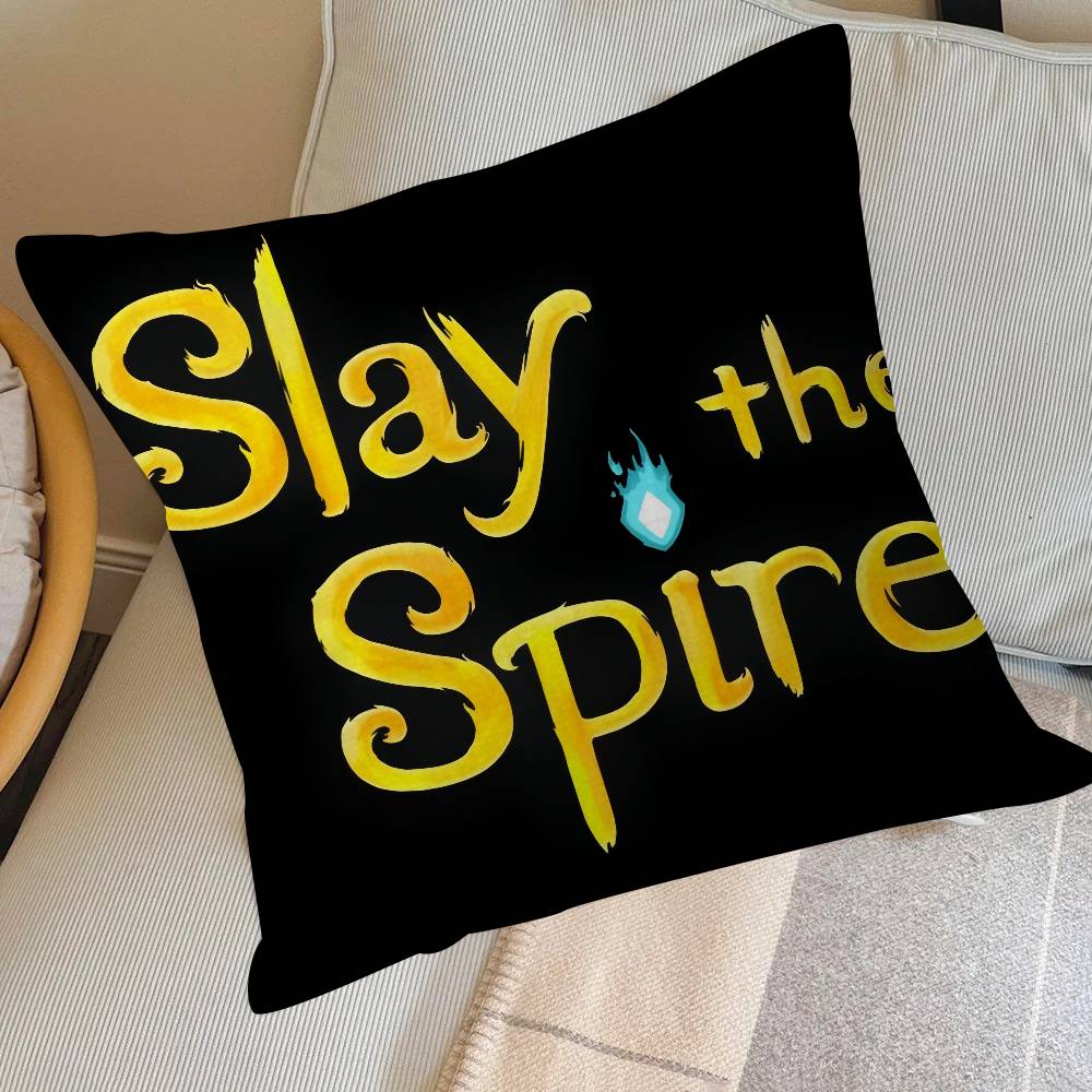 Office Cushion Pillowcase Car Cushion Cover45X45Cm Lumbar Pillowcase Sofa Pillowcover Slay The Anime Spire Game