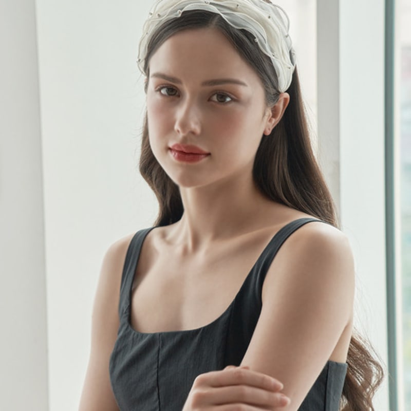 ELLEHAIR Pearl Point Wave Hairband ELHB010