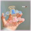 Ins Hot Sale Lovely Peach Heart Love Shark Clip Cute Girls Pink Hair Claw Clips Gummy Bear Hair Clips