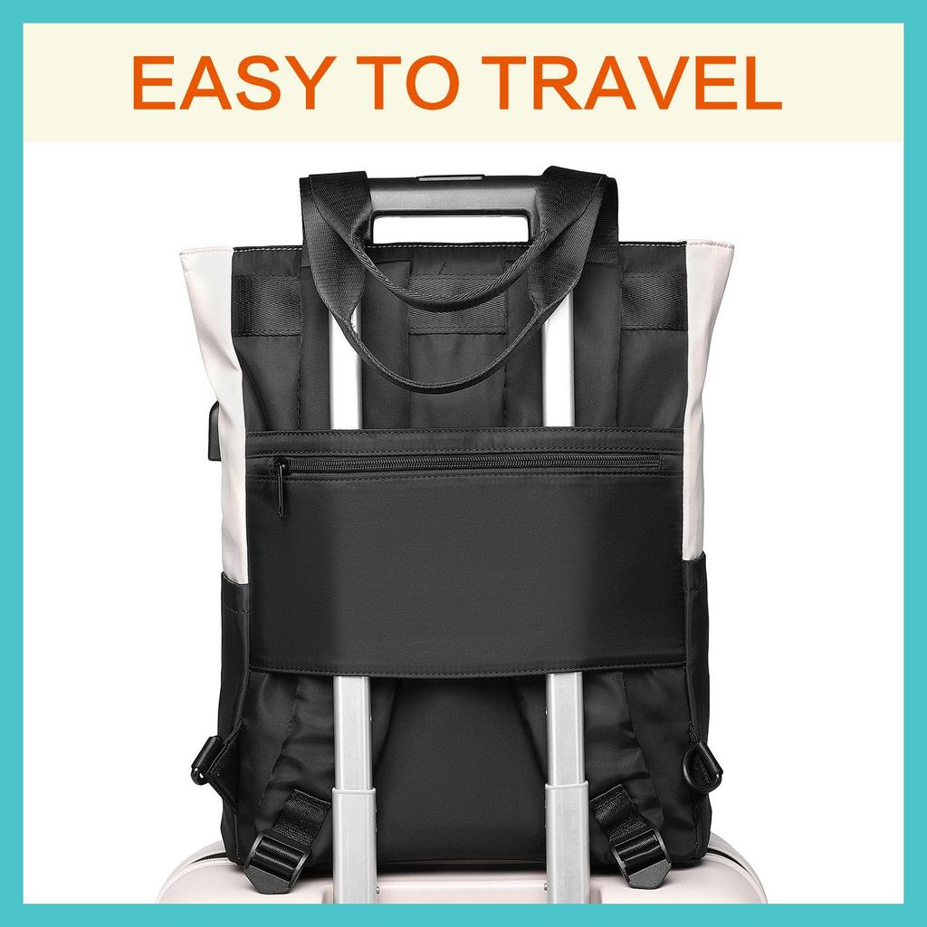 Fashionable Unisex Travel Backpack with USB Port – Versatile for Outdoor, Laptop, and Handbag Use