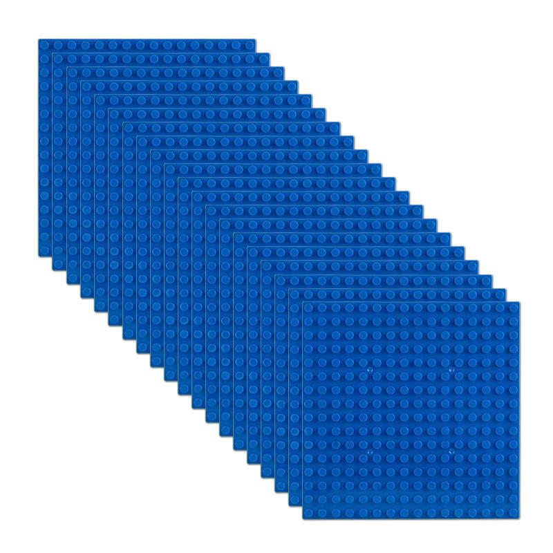 20 stuks 16x16 Basisplaten Compatibel met Mainstream s Speelgoed Kinder Creativiteit Speelgoed Bevestigingen 20pcs16x16