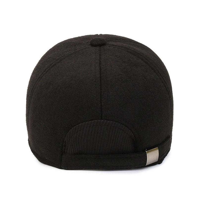 Winter New Style Adjustable Baseball Cap For Outdoor Cycling With Warm Fleece Lining