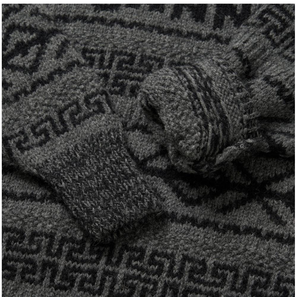 Ganni K2175 220 Graphic Logo LambSwool Women S Knit