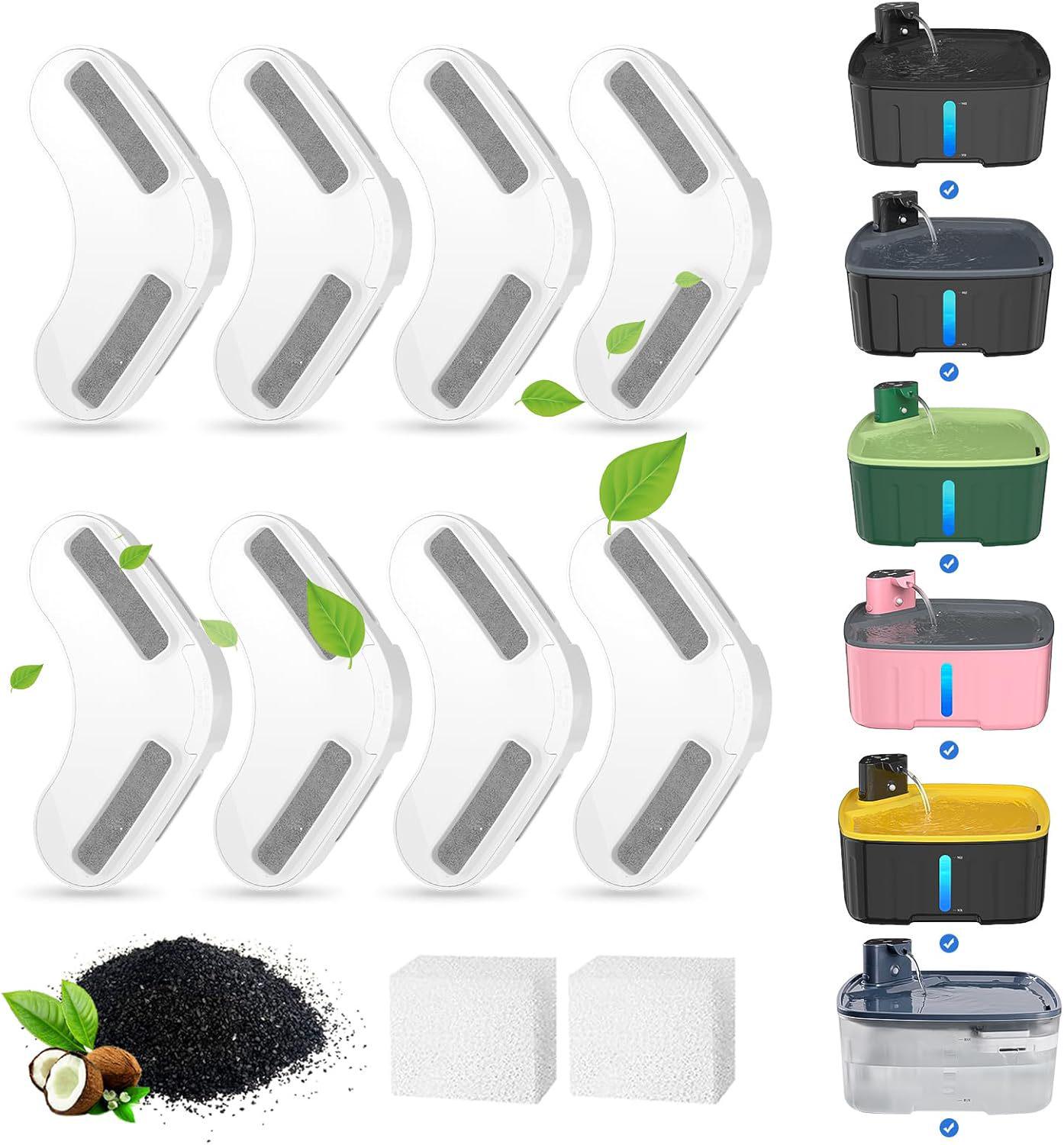 

Pet Water Dispenser with Sensor, Filtration, Circulation, 8L Large Capacity for Cats and Dogs Smart Version