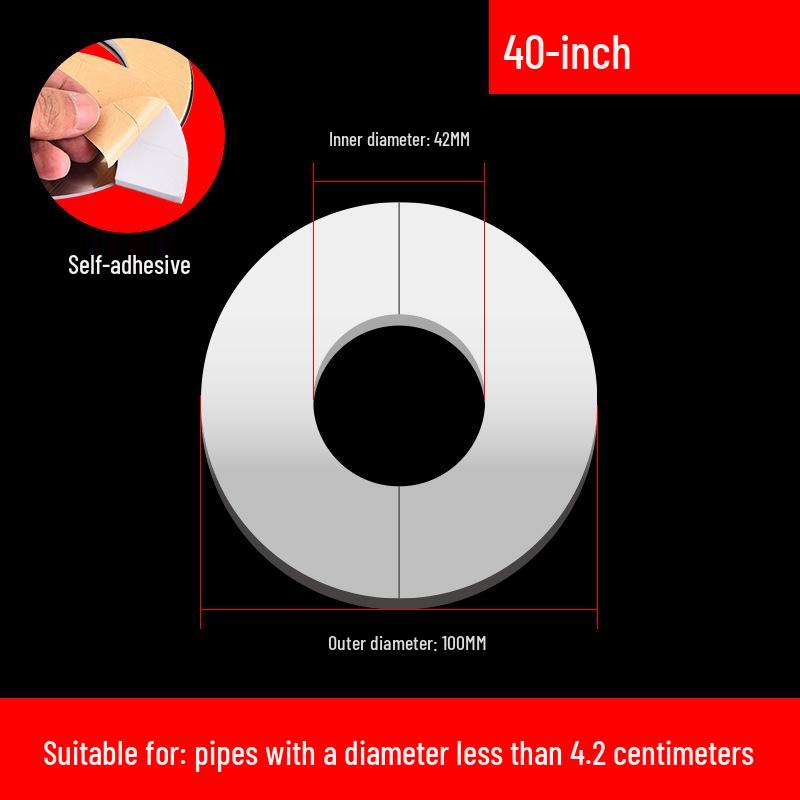Stainless Steel Detachable Decorative Cover for Pipes