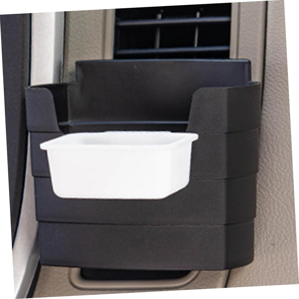 GLEAVI Car Trash French Fries Holder with Sauce Cup Vent Clip for Sauce