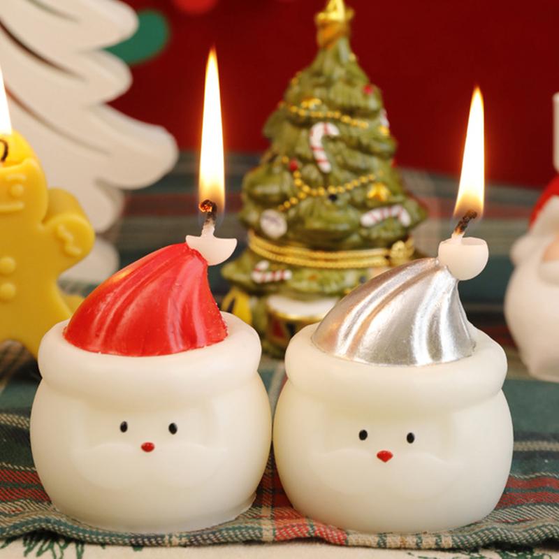 معطر جو للغرفة برائحة الزهور الخضراء اللطيفة، ديكور للحفلات، سانتا كلوز، جو عيد الميلاد، 6x6x7 سم