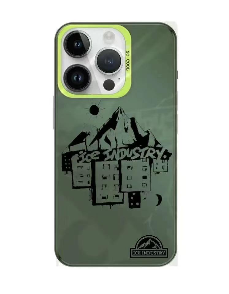 Silver High Mountain Apple 17/16 Pro Max Phone Case - Compatible with 12/13/14/15/XR Models - Hot Sale