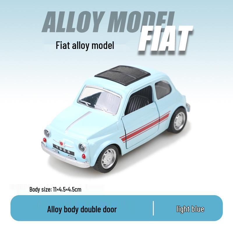 Retro Nostalgic Mini Pull-Back Alloy Car Model for Kids (1:36)