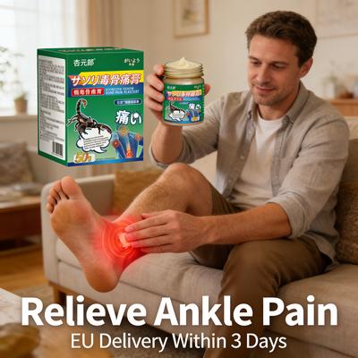 Powerful Ointment for Ankle Pain - a Touch of Penetration, Quickly Relieve Sprains, Swelling and Pain After Broken Feet
