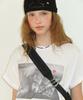 Ronron Dot Sling Backpack Black