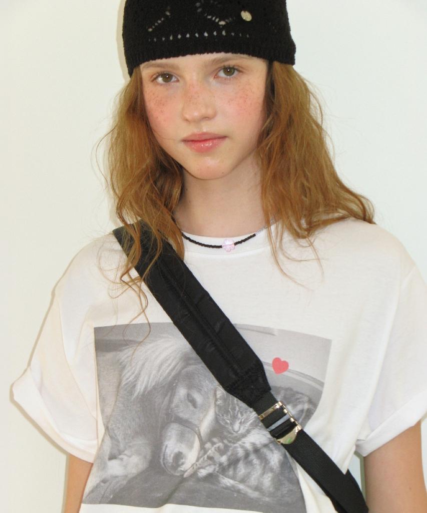 Ronron Dot Sling Backpack Black